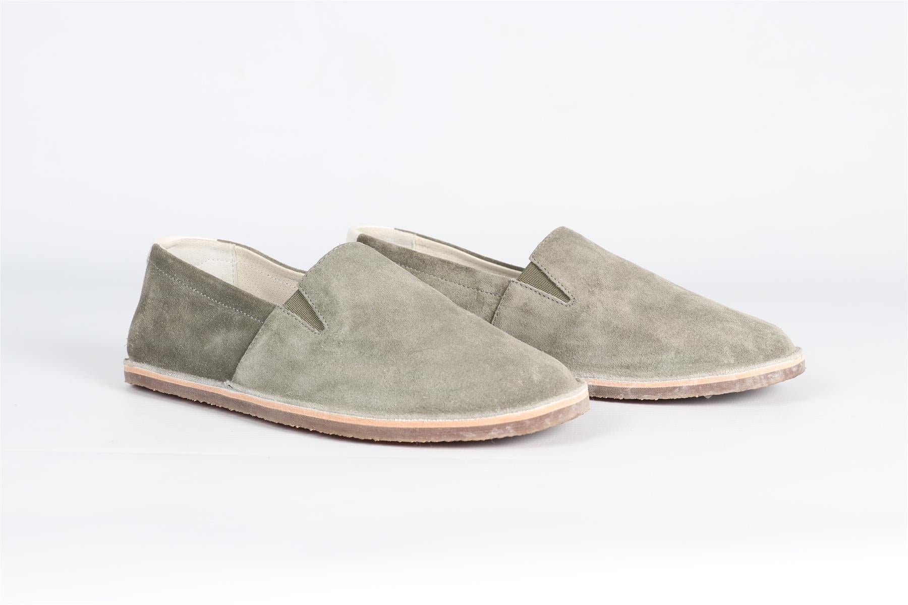 BRUNELLO CUCINELLI GREY KIDS BOYS SUEDE EU 33