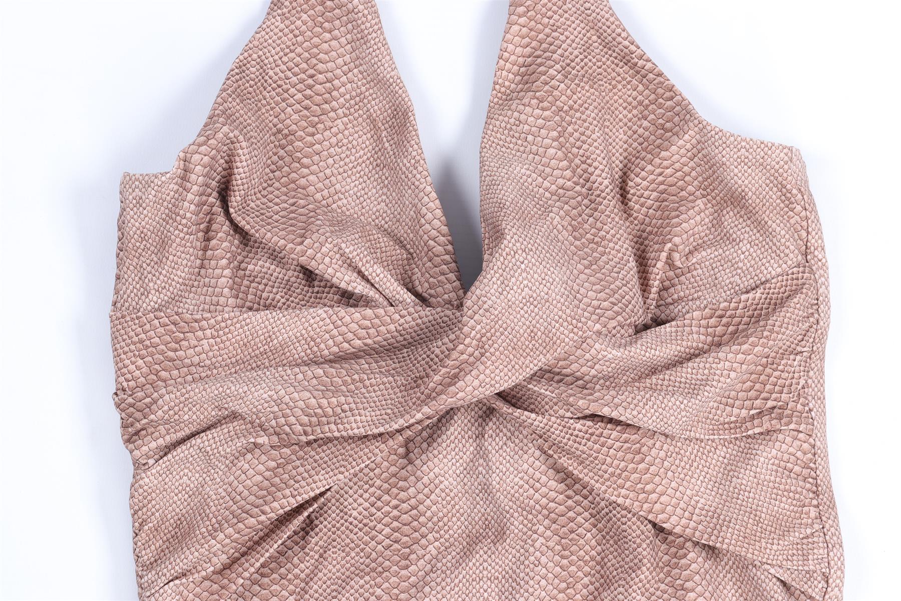MELISSA ODABASH BROWN SWIMSUIT UK 10
