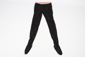 GUCCI BLACK GG TIGHTS MEDIUM