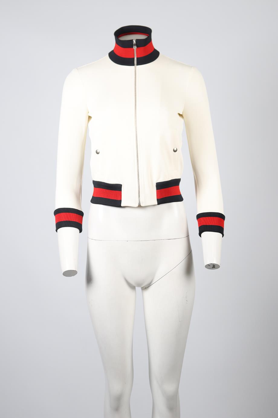 GUCCI TWILL BOMBER JACKET XXSMALL