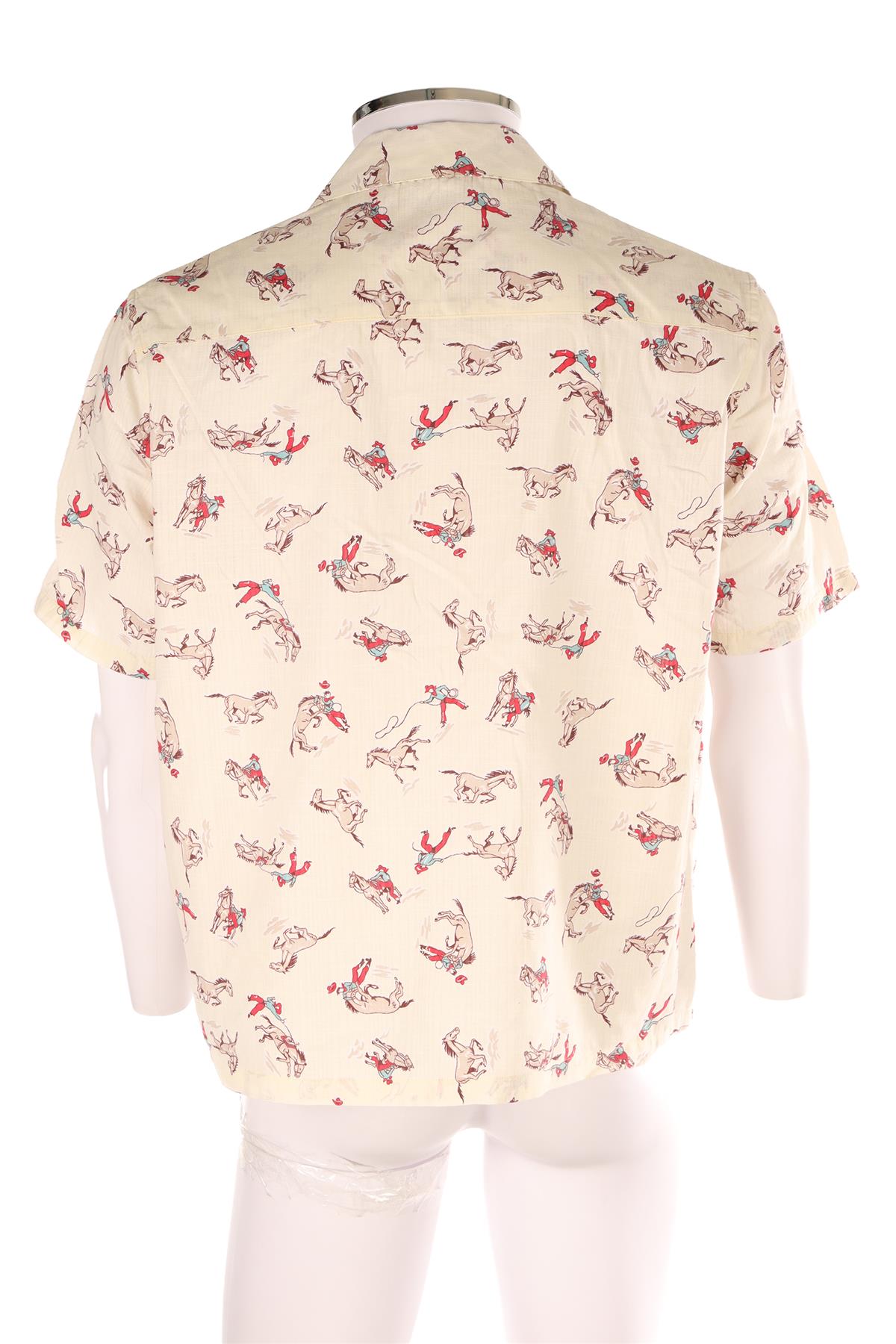 BODE MULTI MEN'S COTTON SHIRT SMALL/MEDIUM