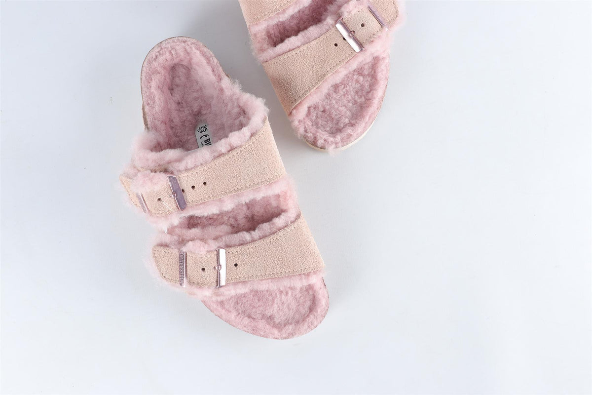 BIRKENSTOCKS PINK KIDS GIRLS SUEDE SANDALS EU 35 UK 2.5 US 3.5