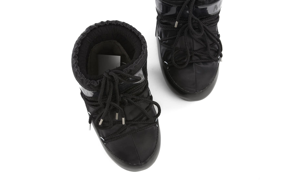 MOON BOOT BLACK KIDS GIRLS BOOTS EU 36-38 UK 3.5-5 US 4.5-6