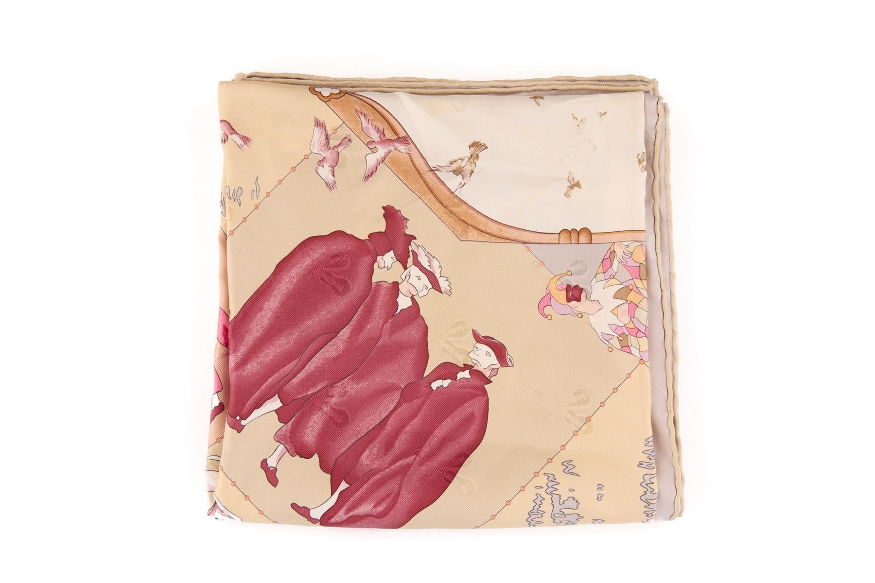 HERMÈS MULTI DIES ET HORE SILK SCARF