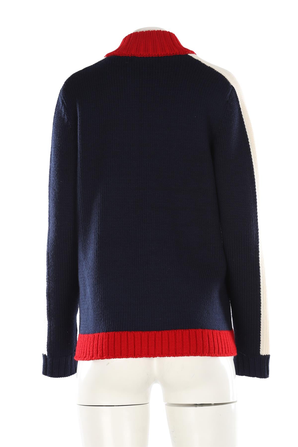 BELLA FREUD NAVY WOOL JACKET SMALL