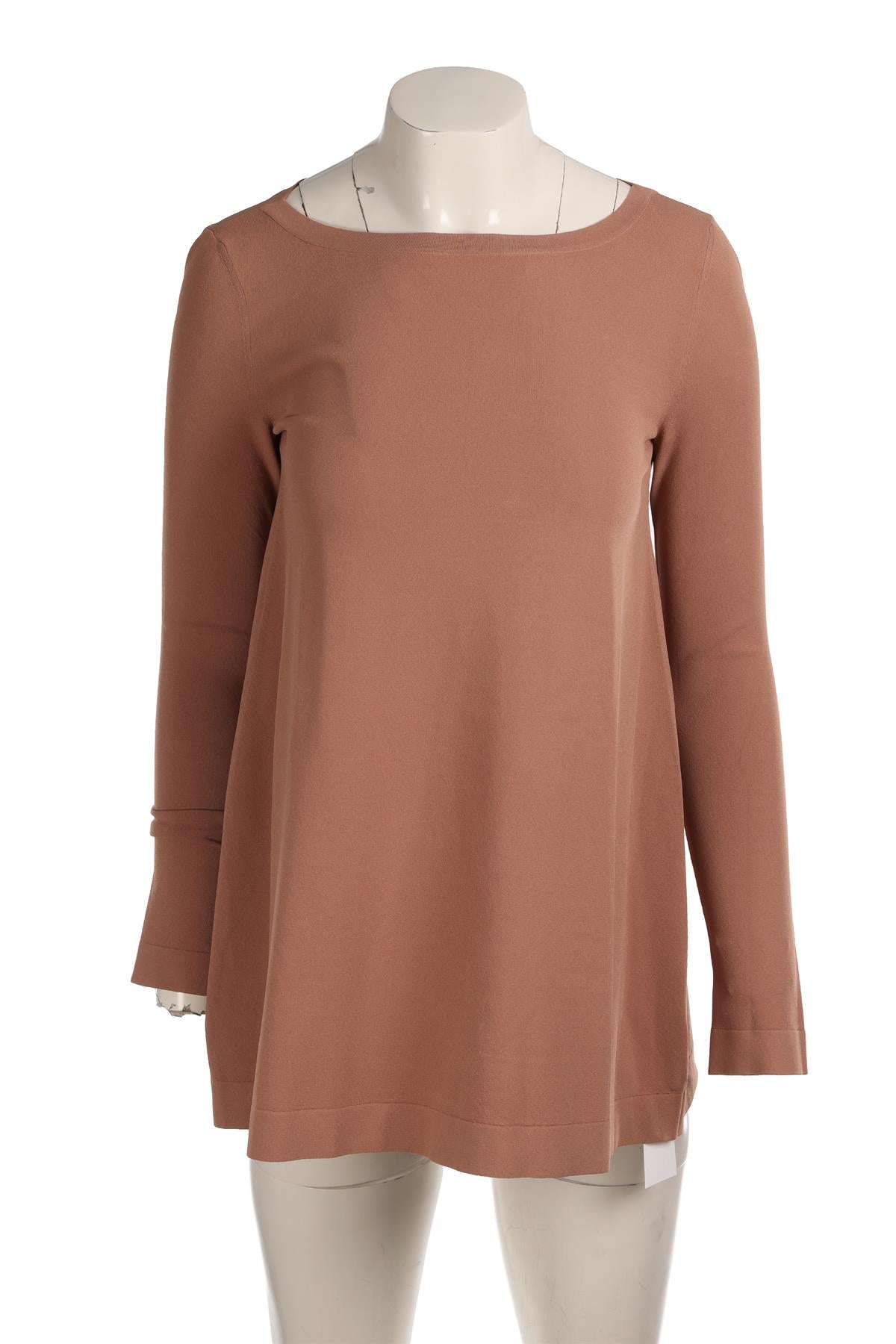 ALAÏA BEIGE KNIT TOP FR 38 UK 10