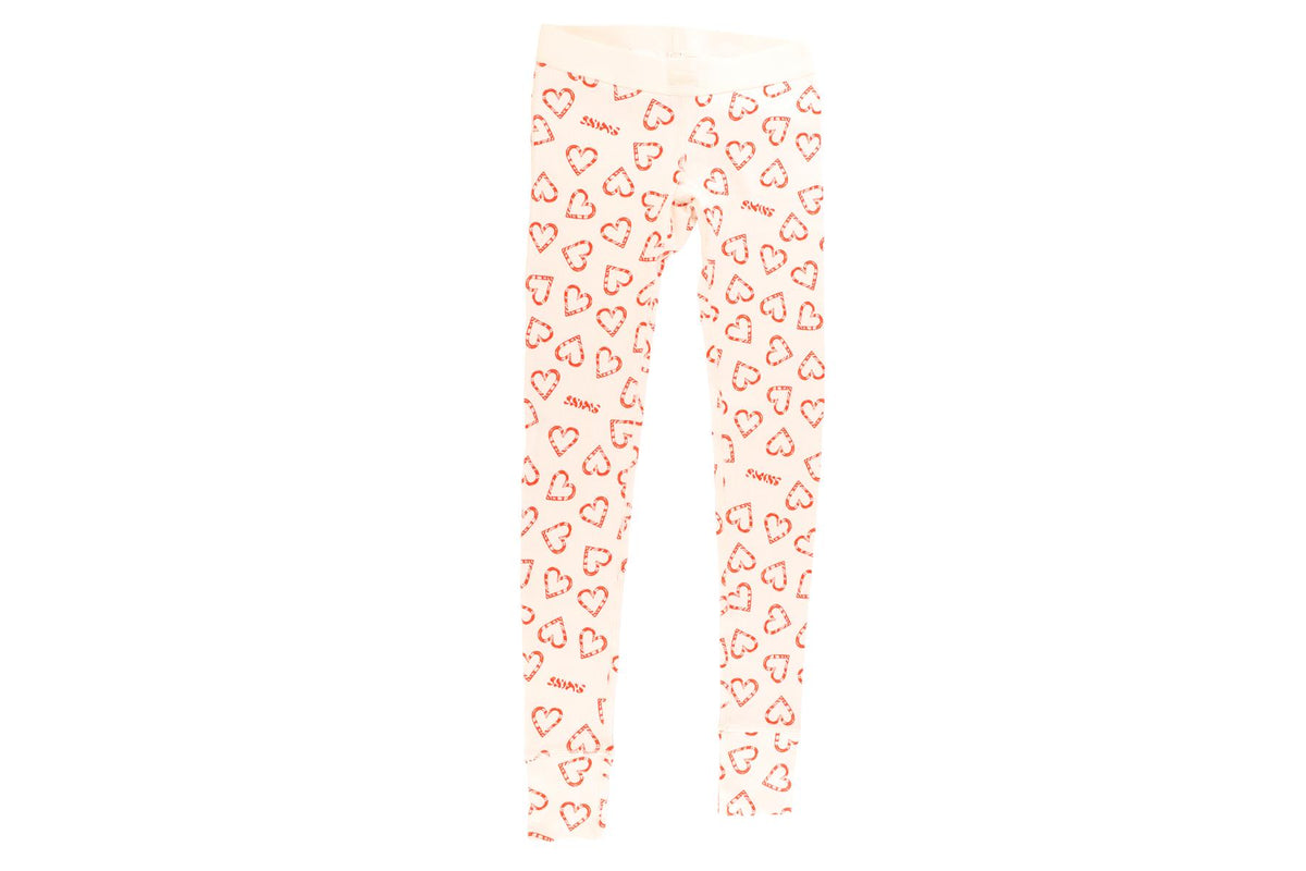 SKIMS CREAM COTTON LEGGINGS XXSMALL