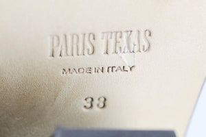 PARIS TEXAS SNAKE EFFECT LEATHER ANKLE BOOTS EU 38 UK 5 US 8