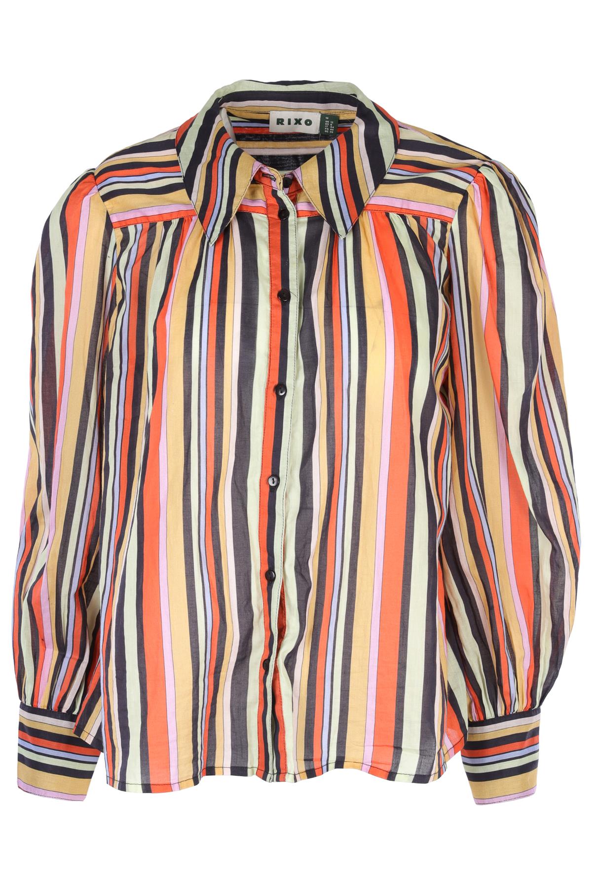 RIXO MULTI COTTON SHIRT UK 12