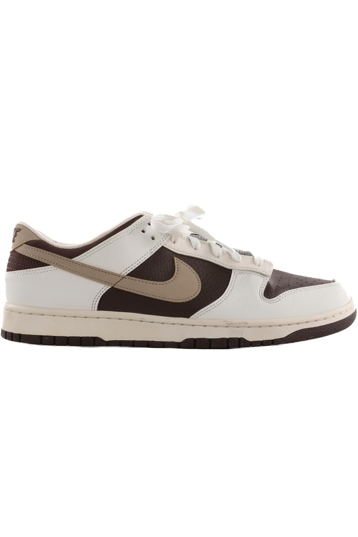 NIKE BROWN DUNK NEXT NATURE SUMMIT WHITE BAROQUE BROWN MEN'S LEATHER SNEAKERS EU 47.5 UK 12 US 13