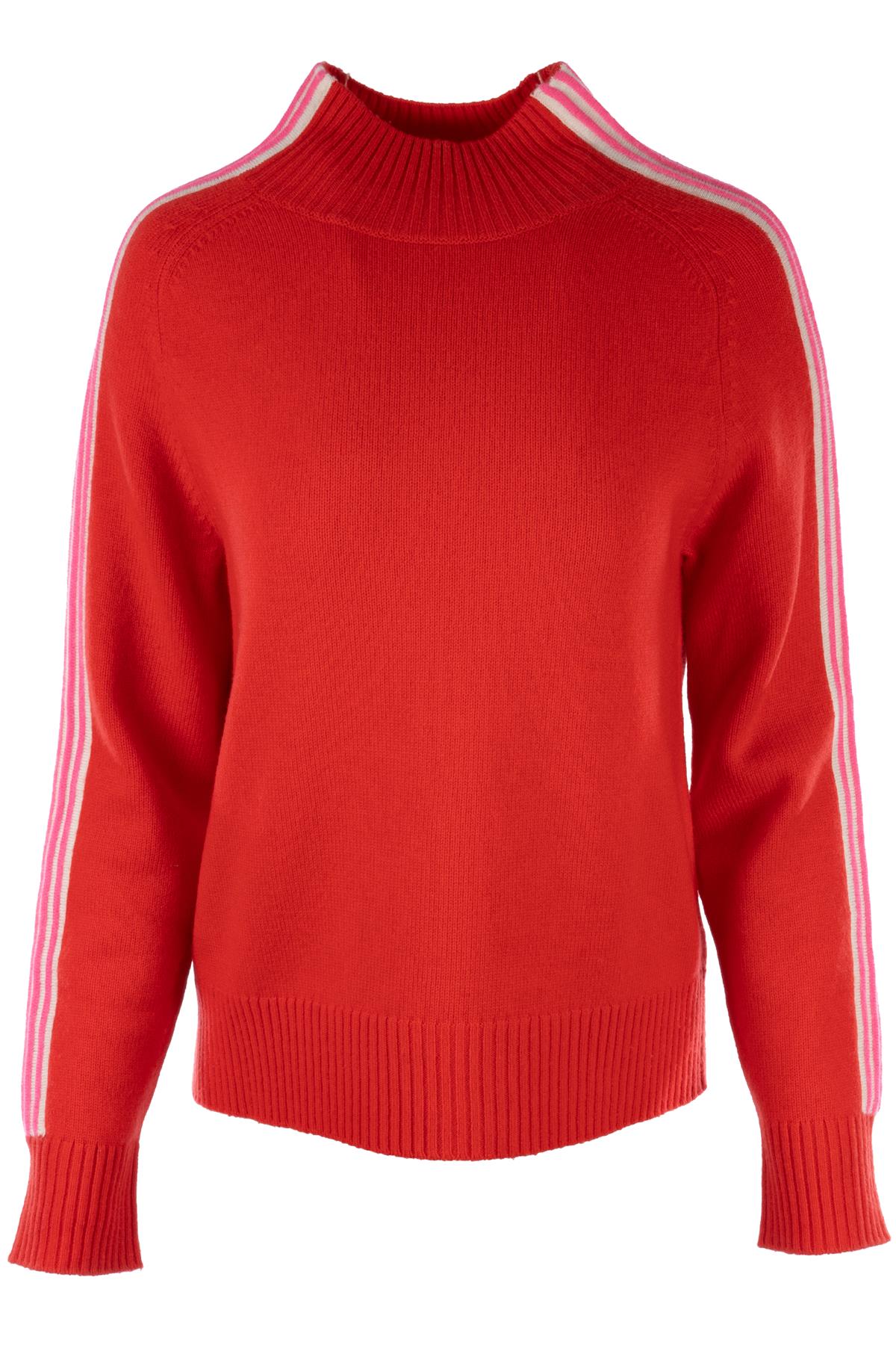 CHINTI & PARKER RED WOOL SWEATER SMALL