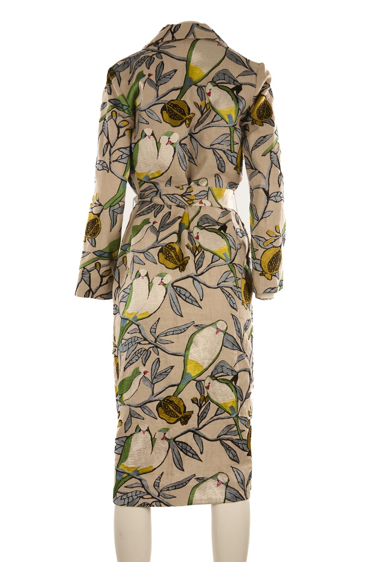 MAISON ALMA MULTI CANVAS COAT SMALL