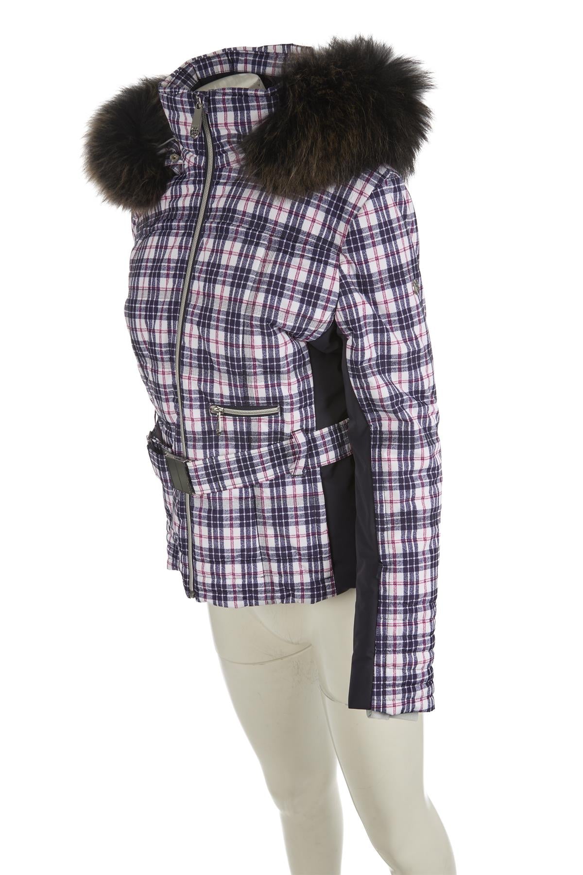 POIVE BLANC BLUE PADDED SKI JACKET MEDIUM