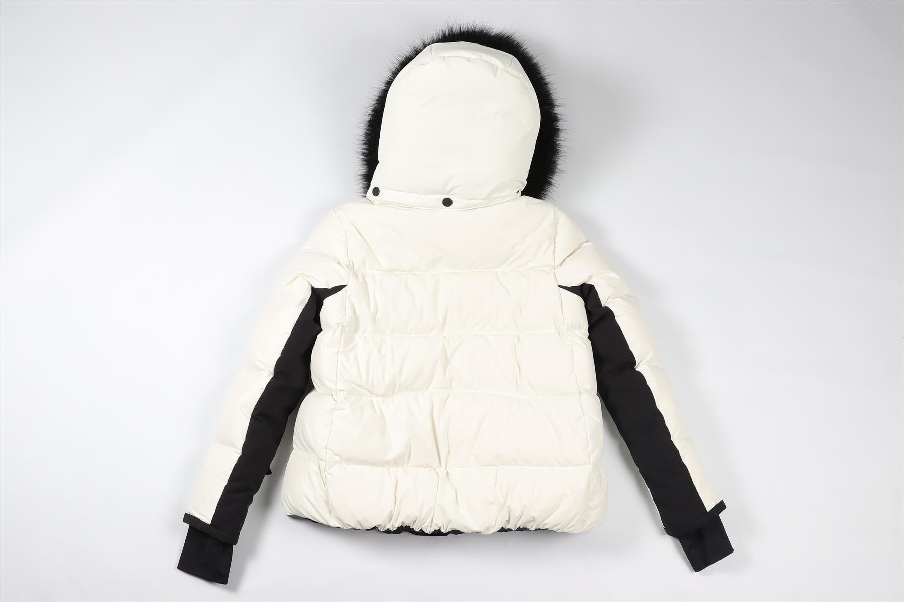 MONCLER GRENOBLE WHITE KIDS GIRLS PADDED JACKET 12 YEARS