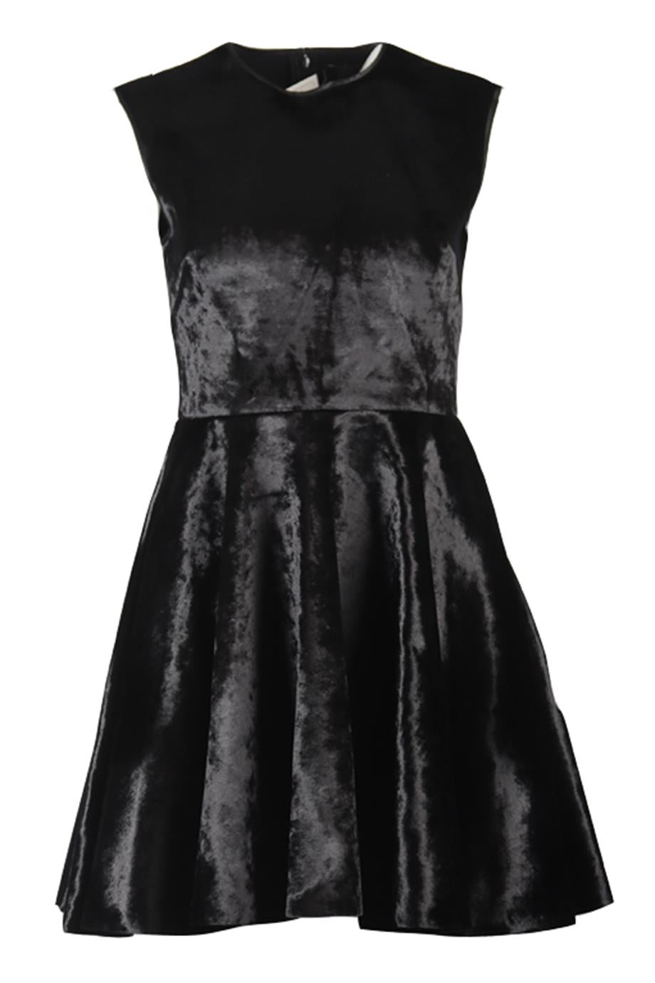 CUSHINE ET OCHS VELVET MINI DRESS US 2 UK 6