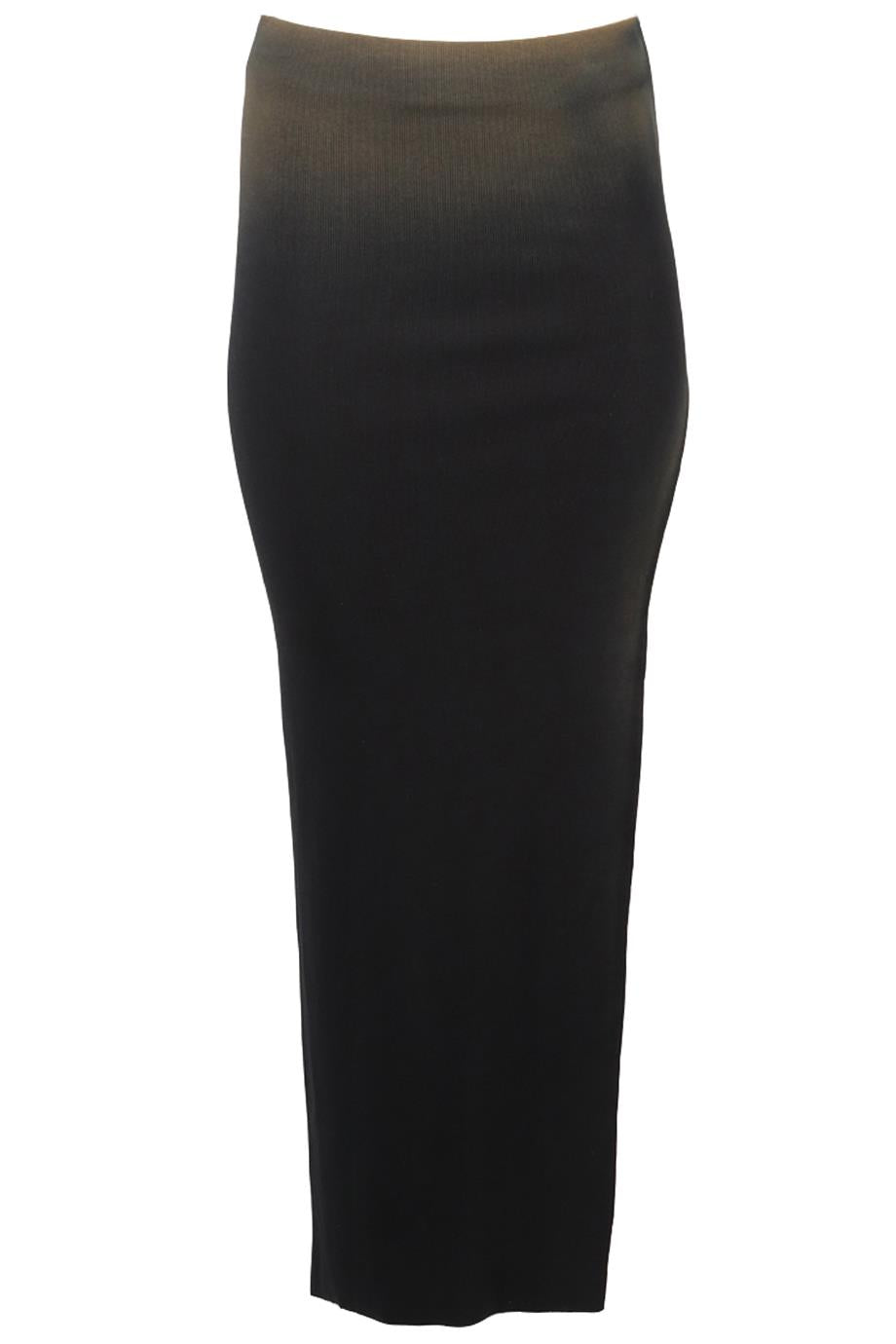 COTTON CITIZEN RIBBED COTTON MAXI SKIRT XSMALL