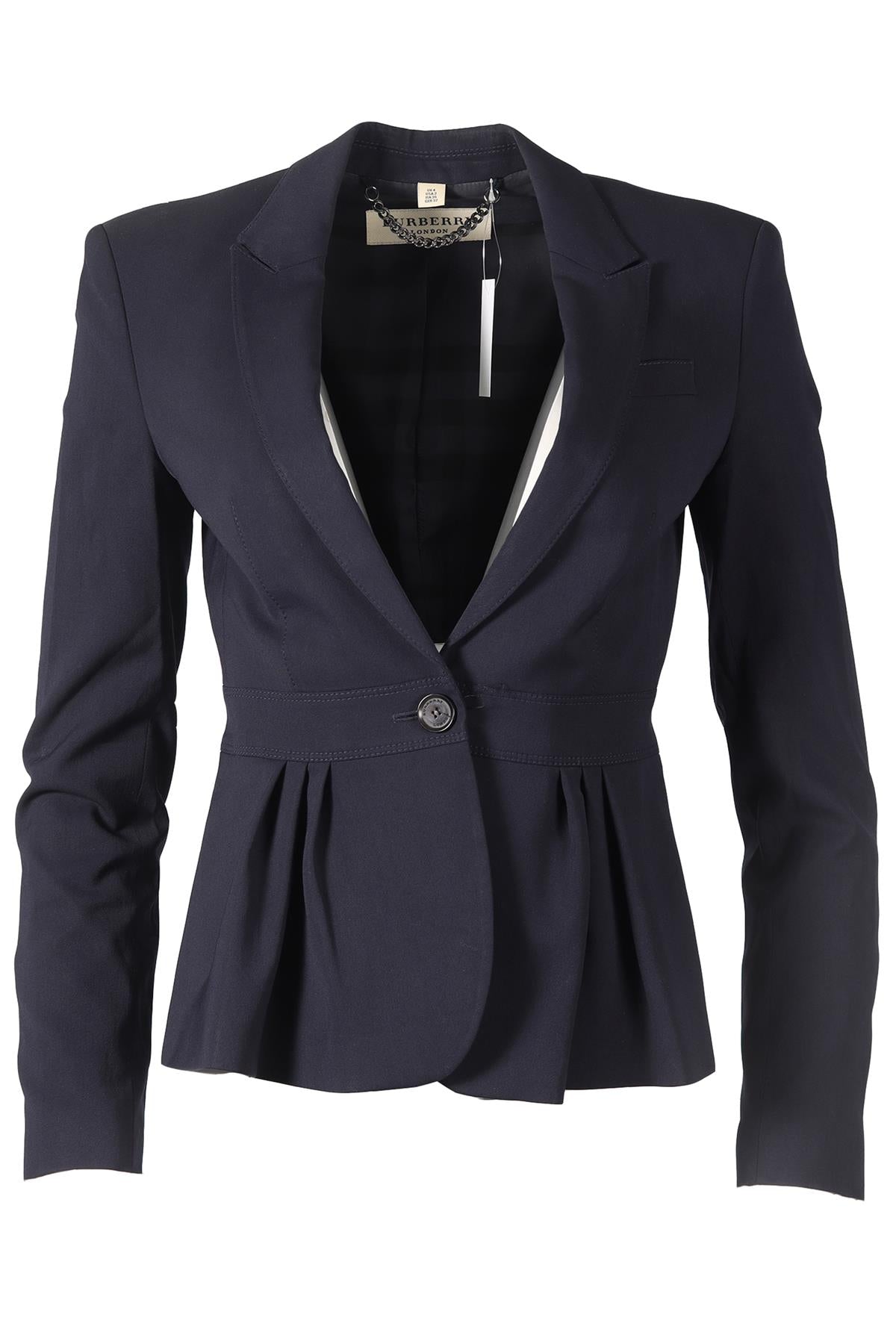 BURBERRY WOOL BLEND BLAZER UK 4