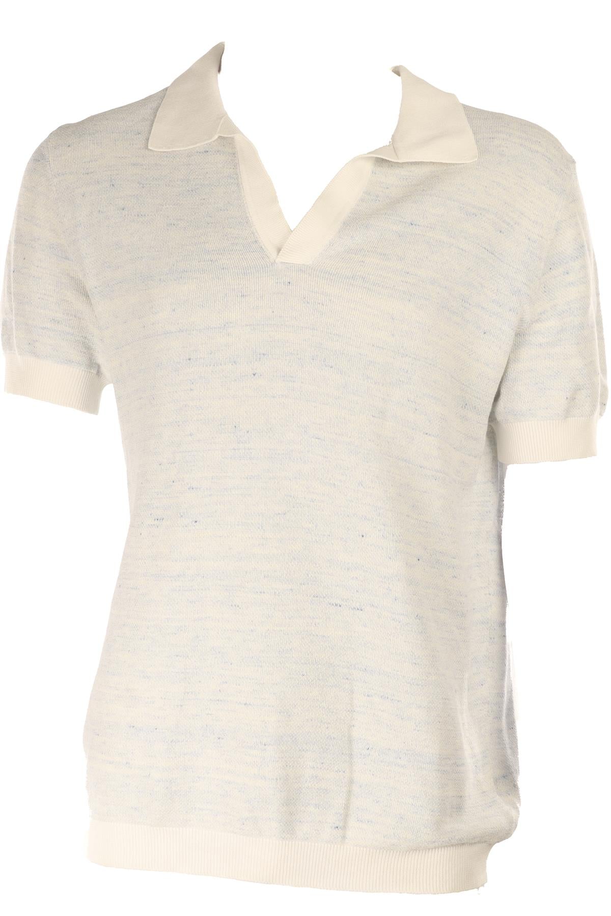 THOM SWEENEY BLUE MEN'S COTTON POLO TOP XLARGE