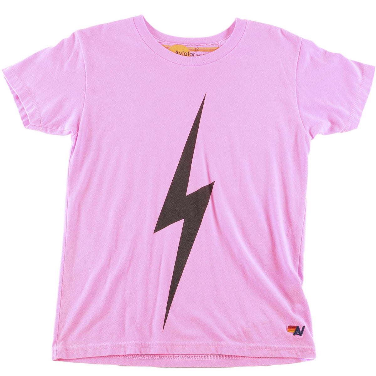 AVIATOR NATION PINK KIDS GIRLS T-SHIRT 12 YEARS