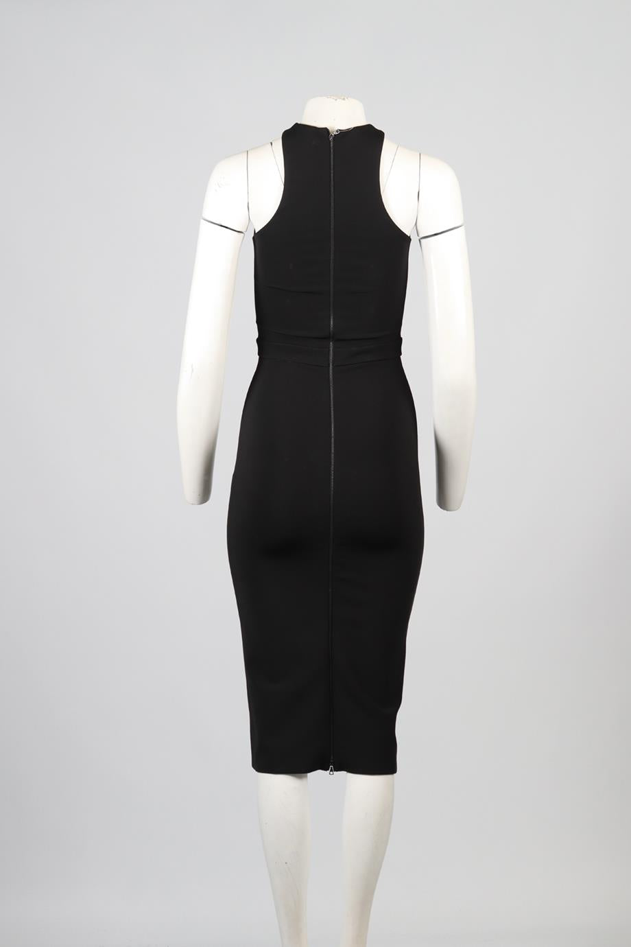 DAVID KOMA CREPE MIDI DRESS UK 8