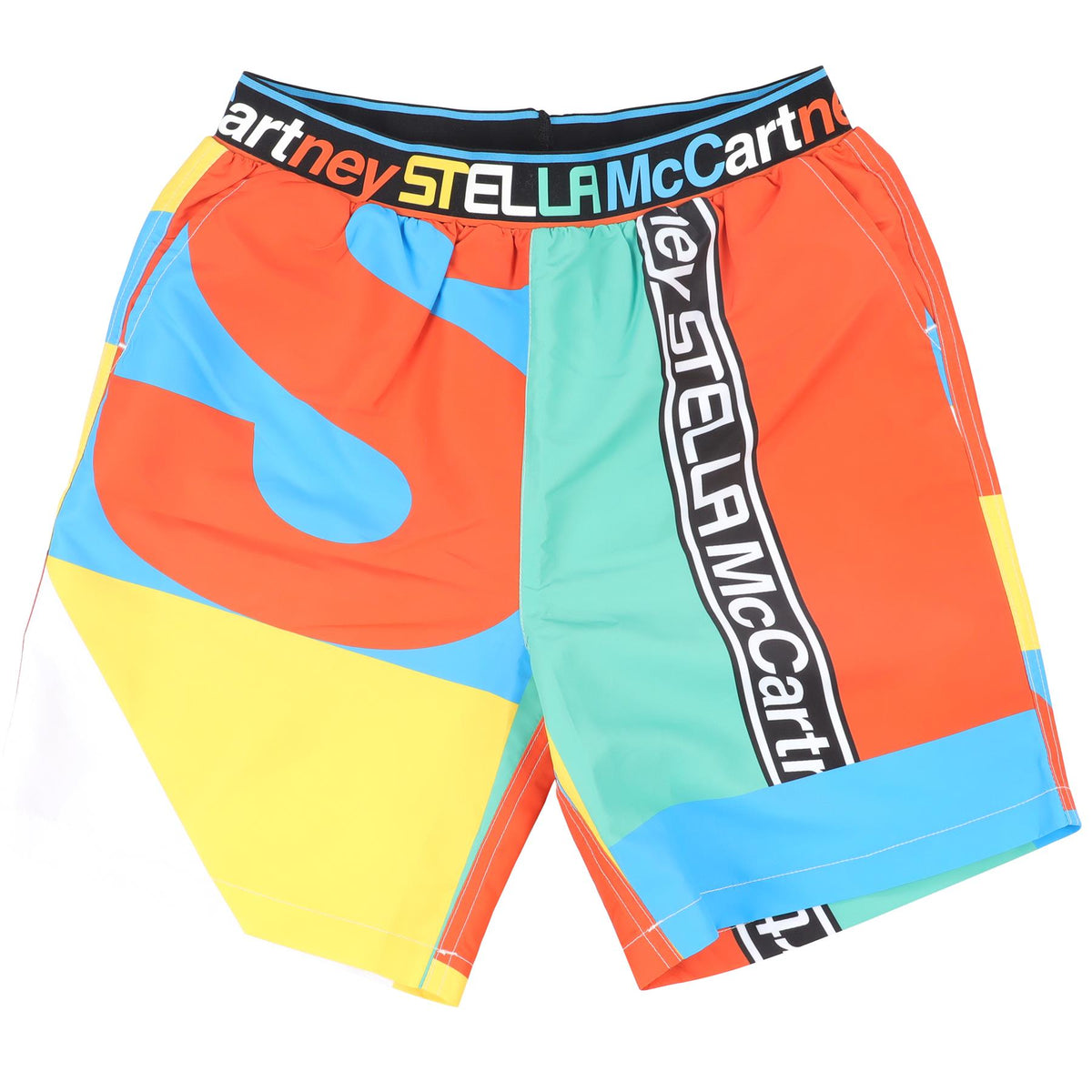 STELLA MCCARTNEY MULTI KIDS BOYS SWIM SHORTS 12 YEARS