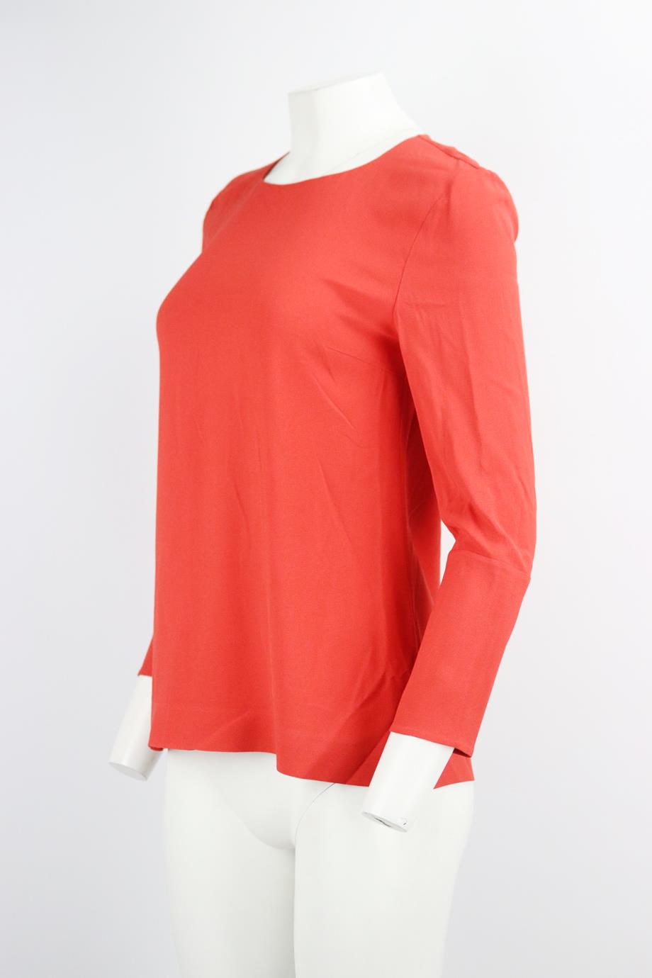CALVIN KLEIN CREPE TOP IT 44 UK 12