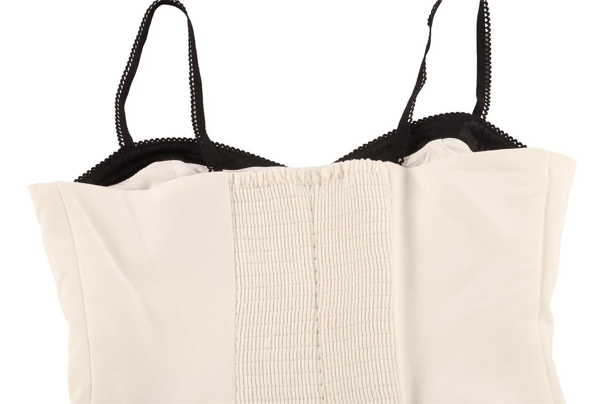 REFORMATION IVORY CREPE TOP US 2 UK 6