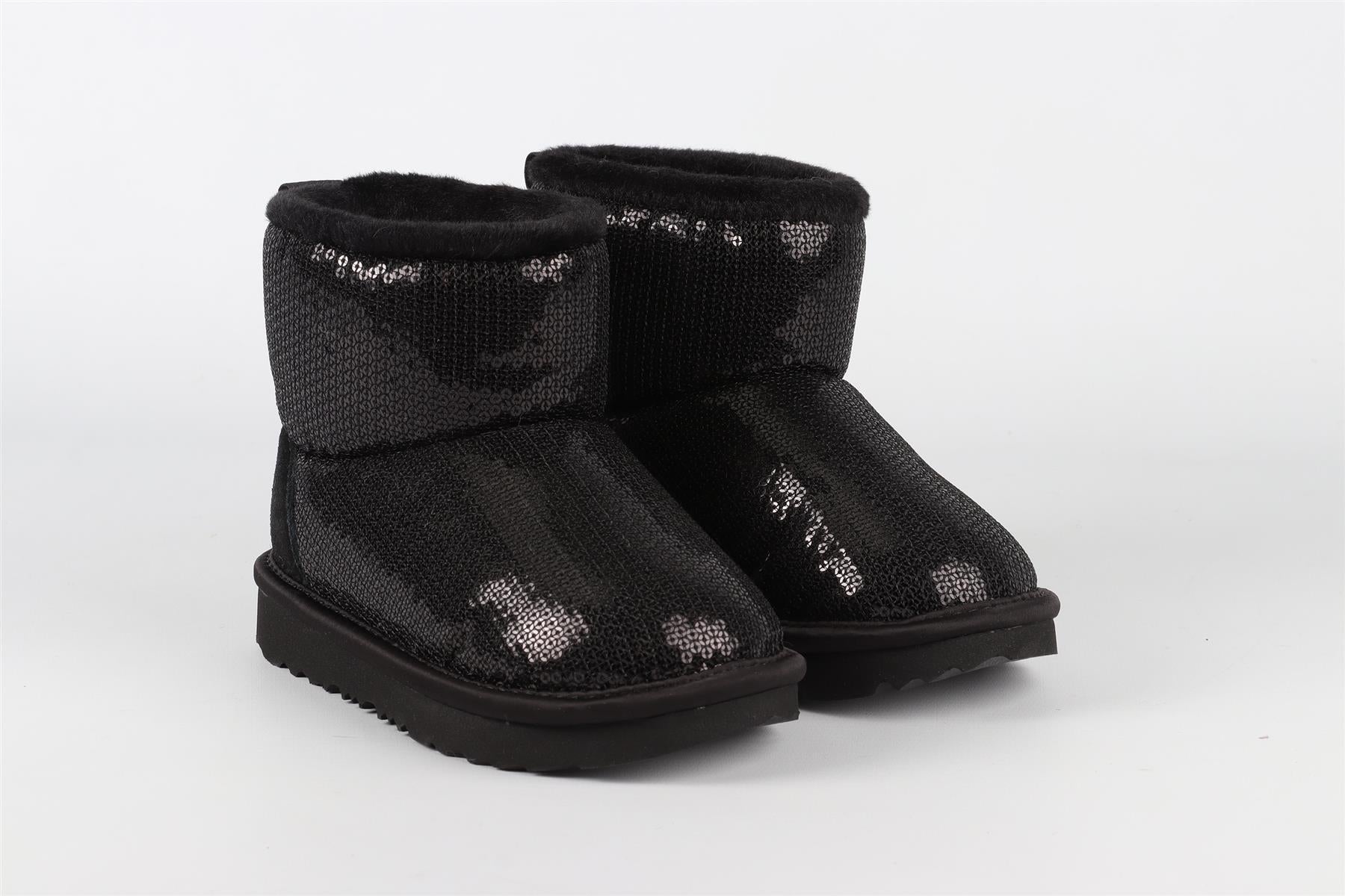 UGG BLACK GIRLS BOOTS UK 9 EU 27.5 US 10