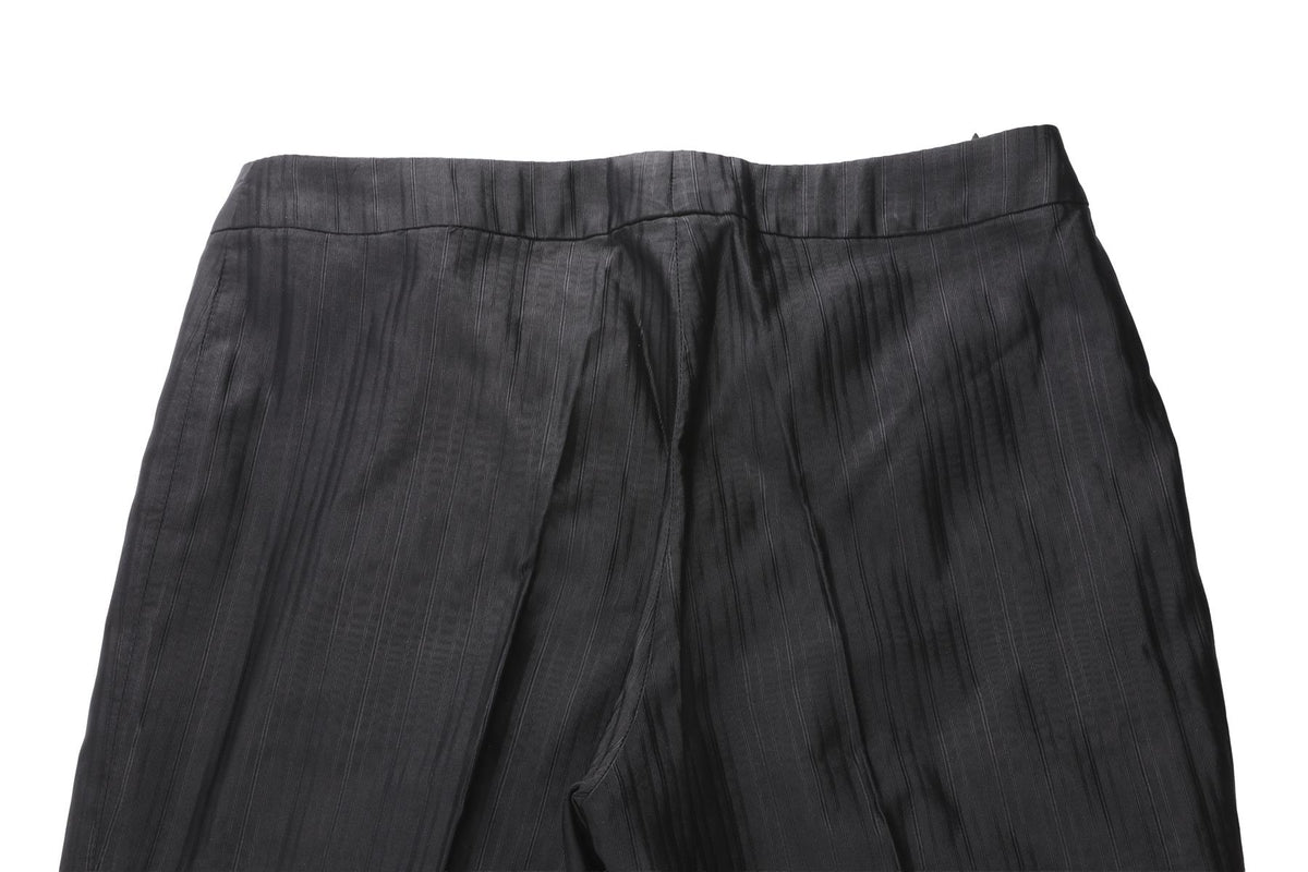 ALEXANDER MCQUEEN BLACK 2003 SILK JACKET AND PANTS SET IT 40 UK 8