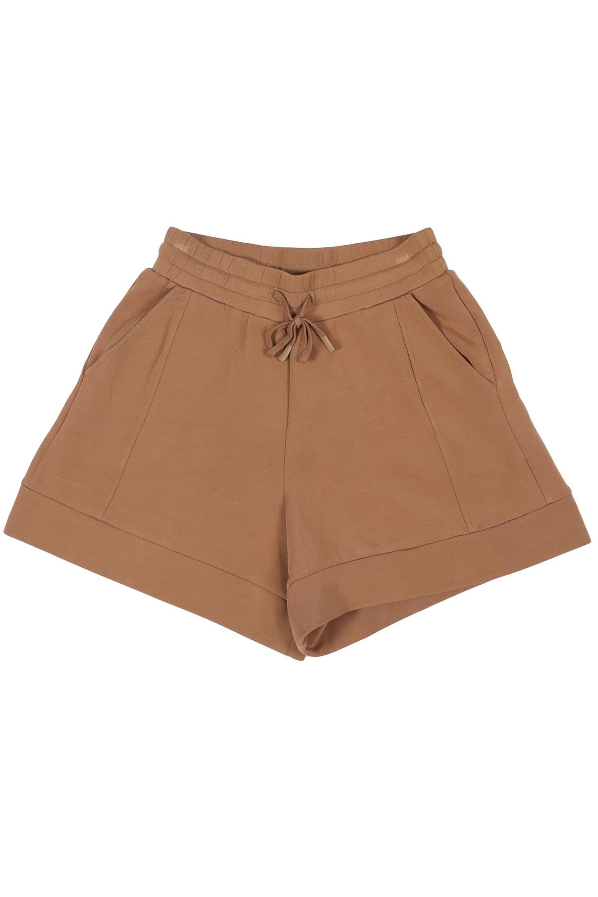 VARLEY BROWN JERSEY SHORTS MEDIUM