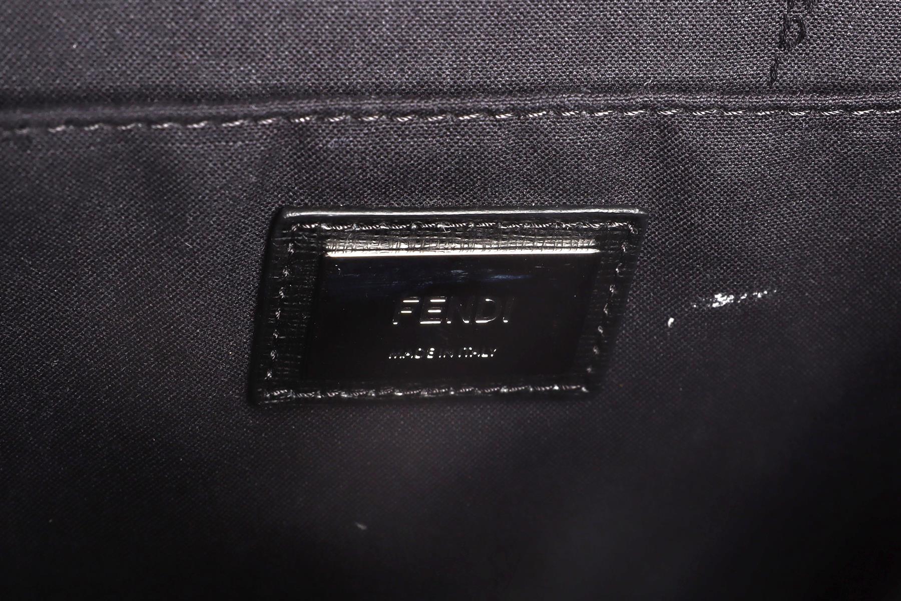 FENDI MULTI DEMI JOUR LEATHER SHOULDER BAG