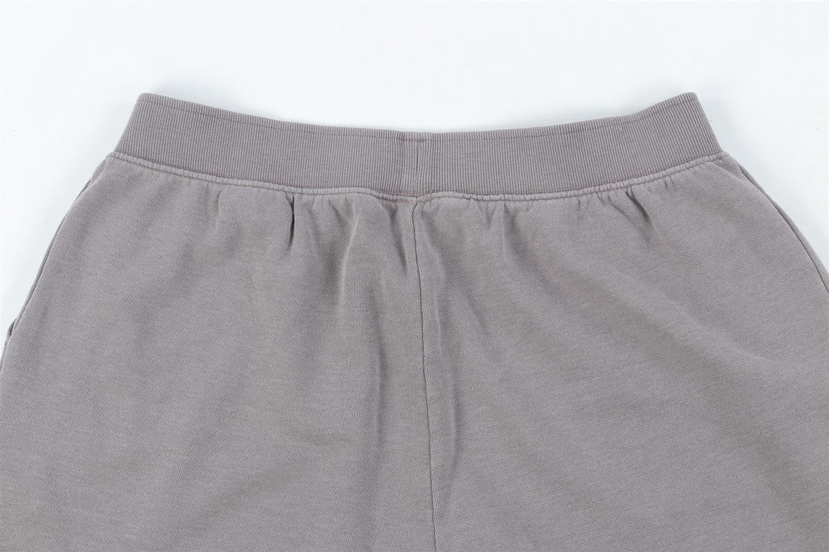 ALO YOGA PURPLE COTTON SHORTS LARGE