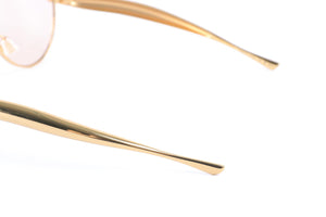BOTTEGA VENETA GOLD FRAME SUNGLASSES
