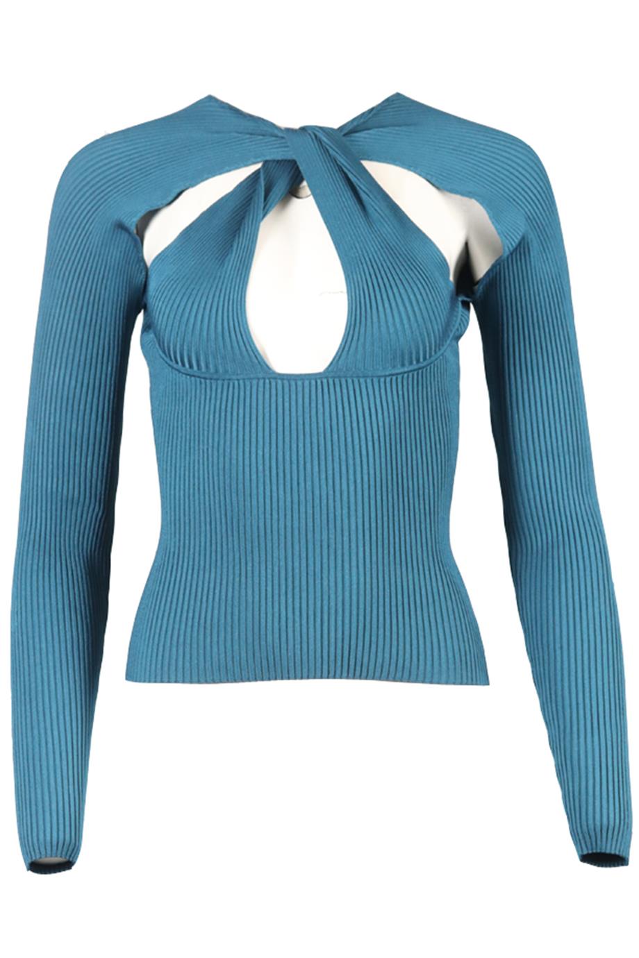 COPERNI RIBBED KNIT TOP XSMALL