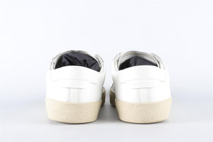 SAINT LAURENT WHITE LEATHER SNEAKERS EU 37.5 UK 4.5 US 7.5