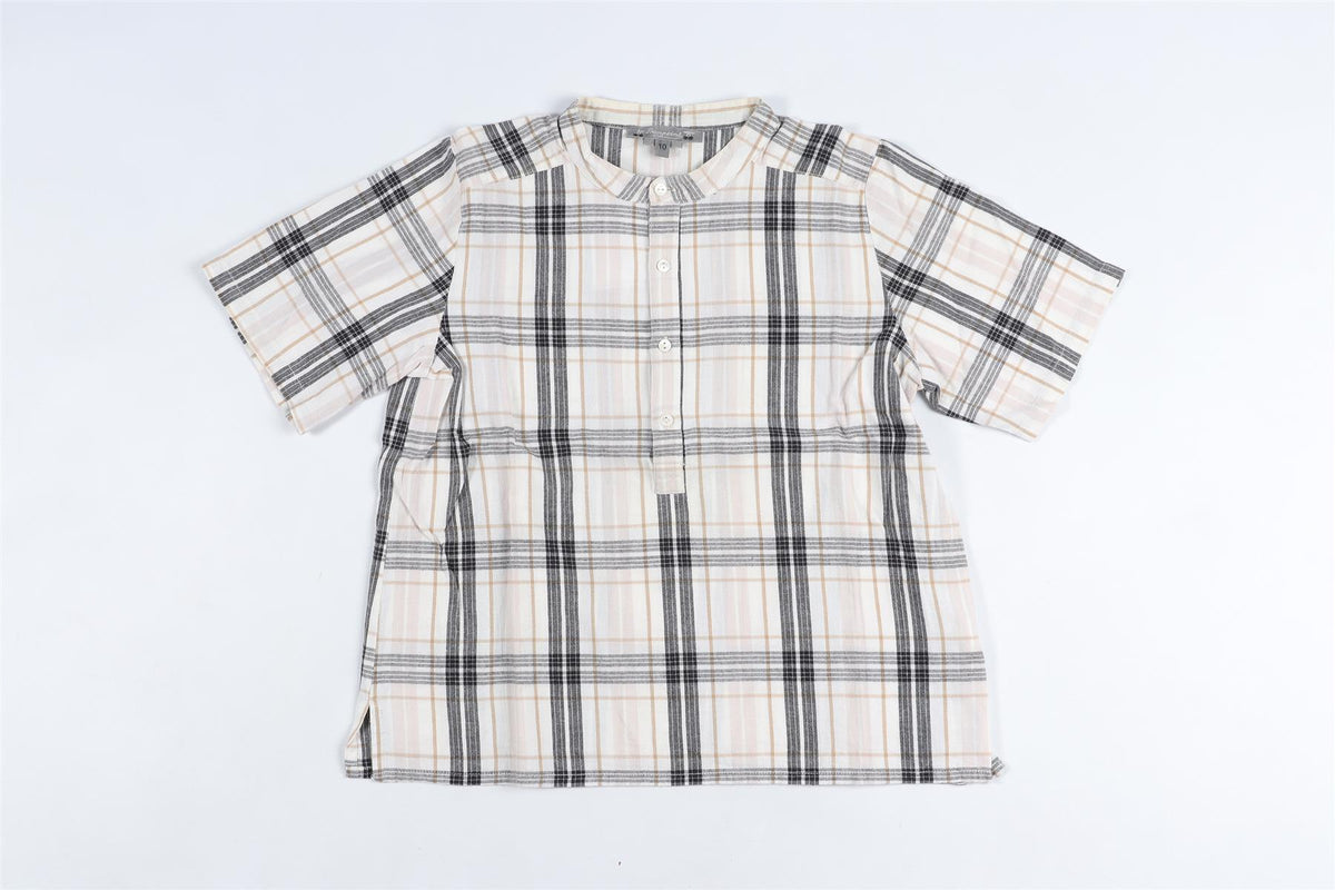 BONPOINT WHITE KIDS BOYS SHIRT 10 YEARS