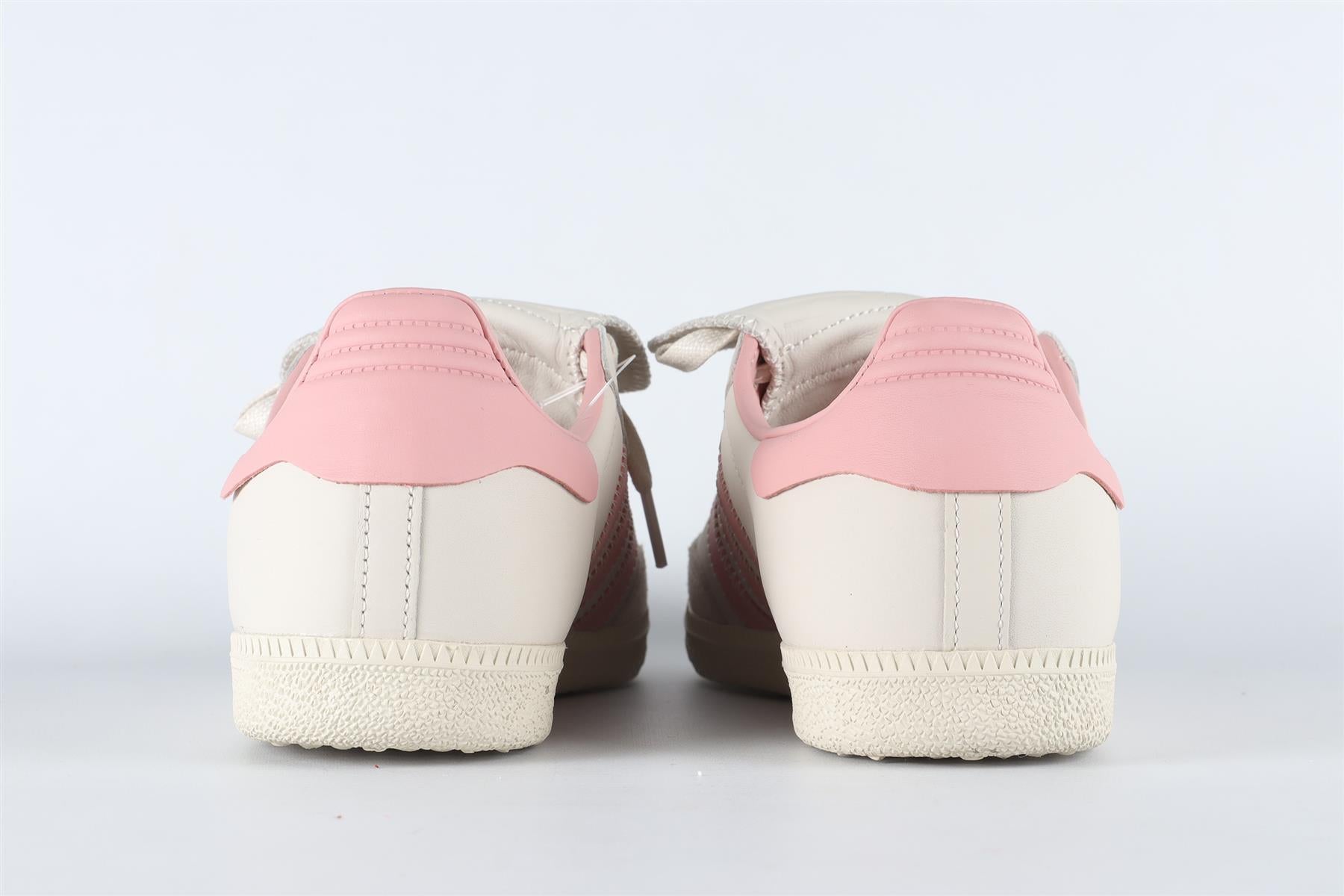 ADIDAS + PHARRELL WILLIAMS HUMANRACE GREY SAMBA ALUMINIUM WONDER MAUVE SNEAKERS EU 40 2/3 UK 7 US 7.5