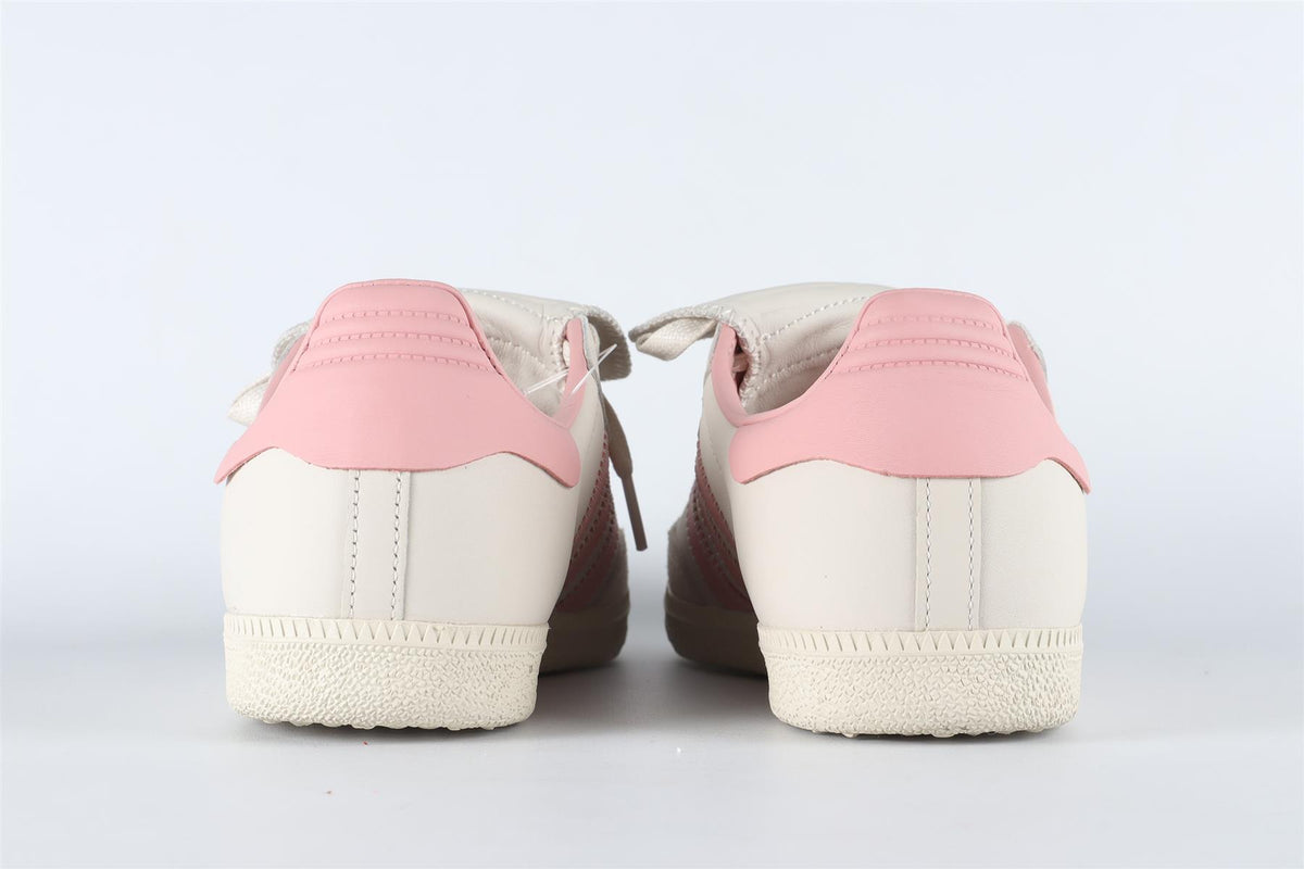 ADIDAS + PHARRELL WILLIAMS HUMANRACE GREY SAMBA ALUMINIUM WONDER MAUVE SNEAKERS EU 40 2/3 UK 7 US 7.5