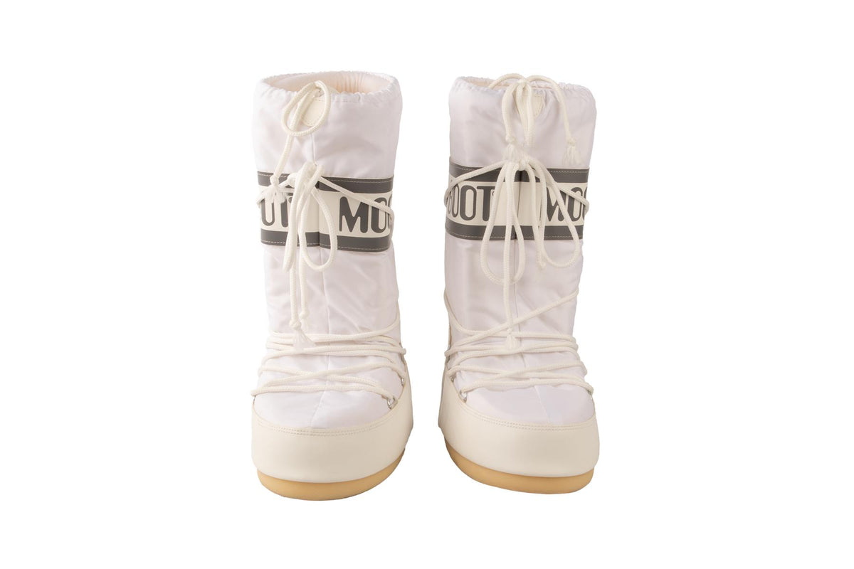 MOON BOOT WHITE SHELL BOOTS EU 39-41 UK 6-8 US 9-11