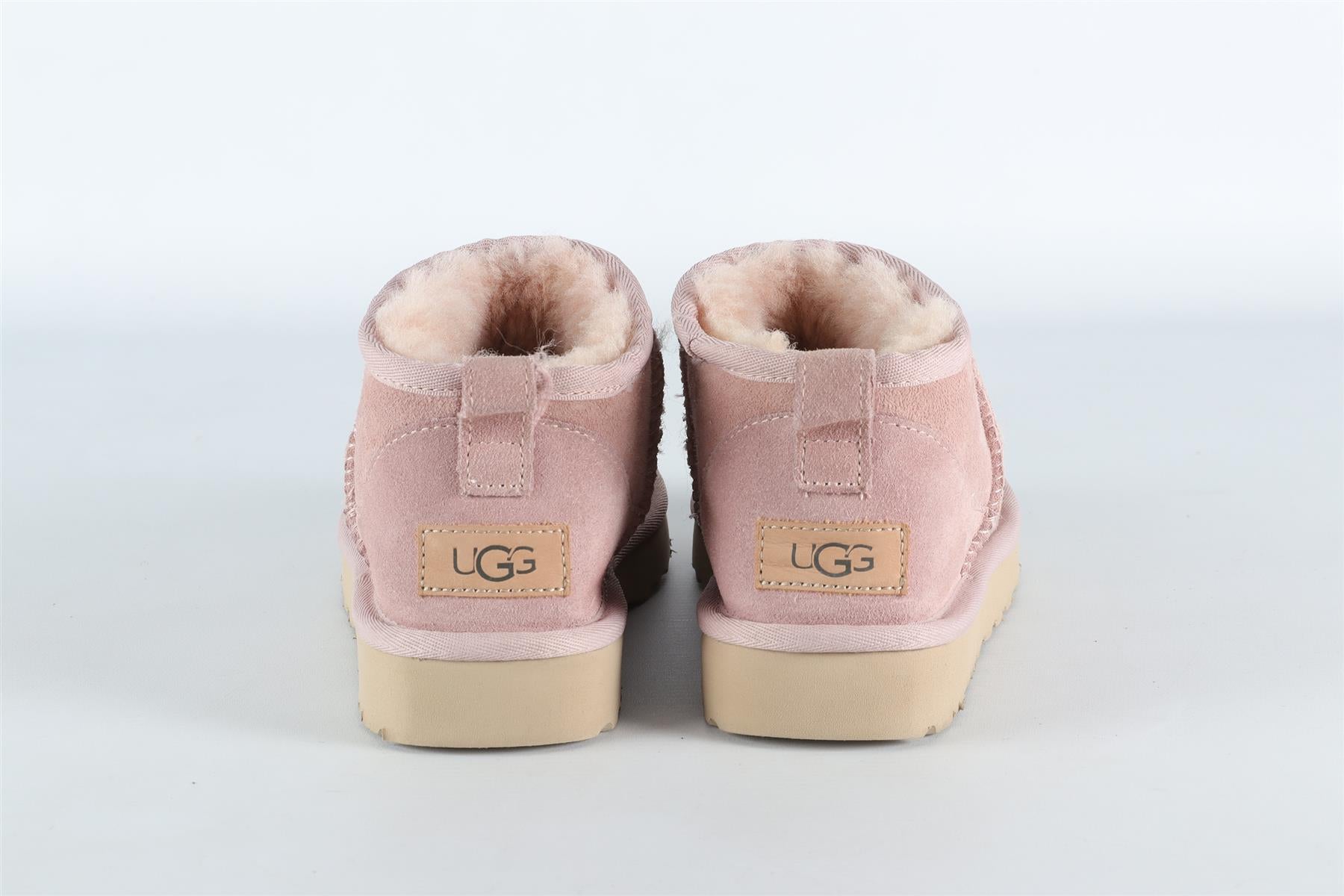 UGG PINK SUEDE ANKLE BOOTS EU 36 UK 5 US 5