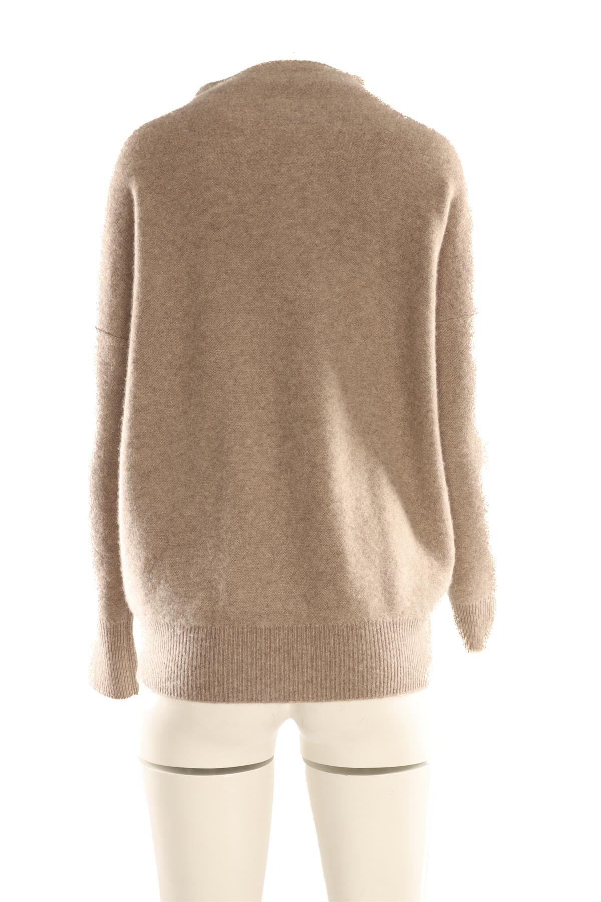 VINCE BROWN CASHMERE SWEATER MEDIUM