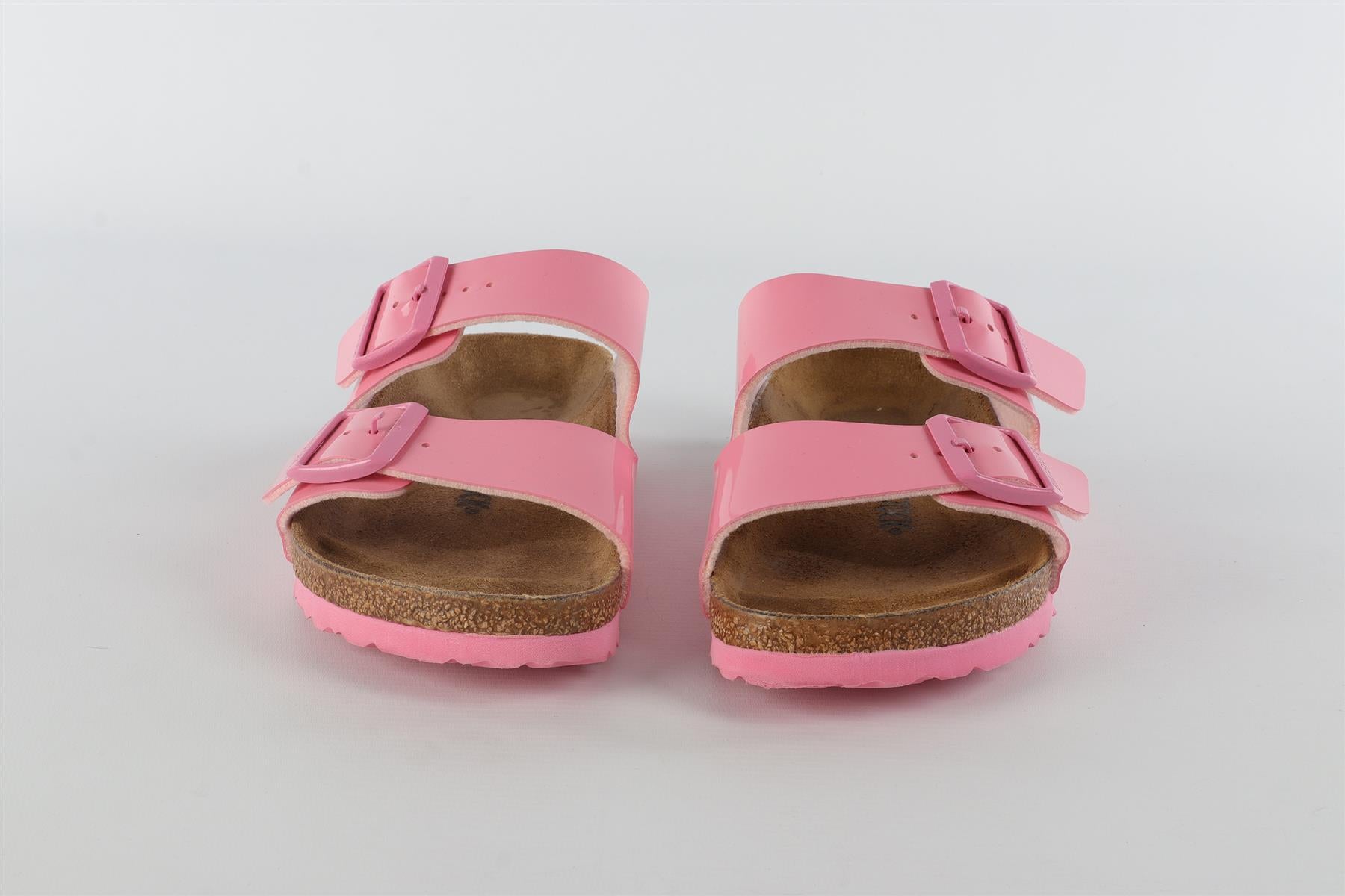 BIRKENSTOCK PINK LEATHER SANDALS EU 39 UK 6 US 9