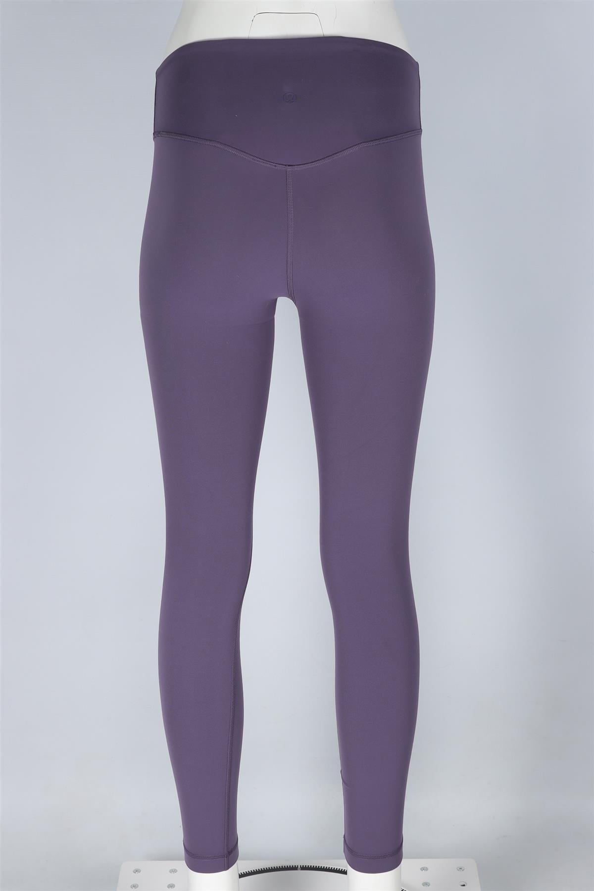 LULULEMON PURPLE JERSEY LEGGINGS UK 6