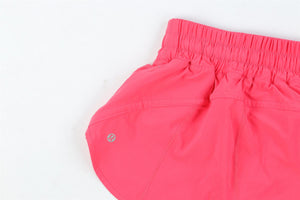 LULULEMON PINK JERSEY SHORTS US 0 UK 4