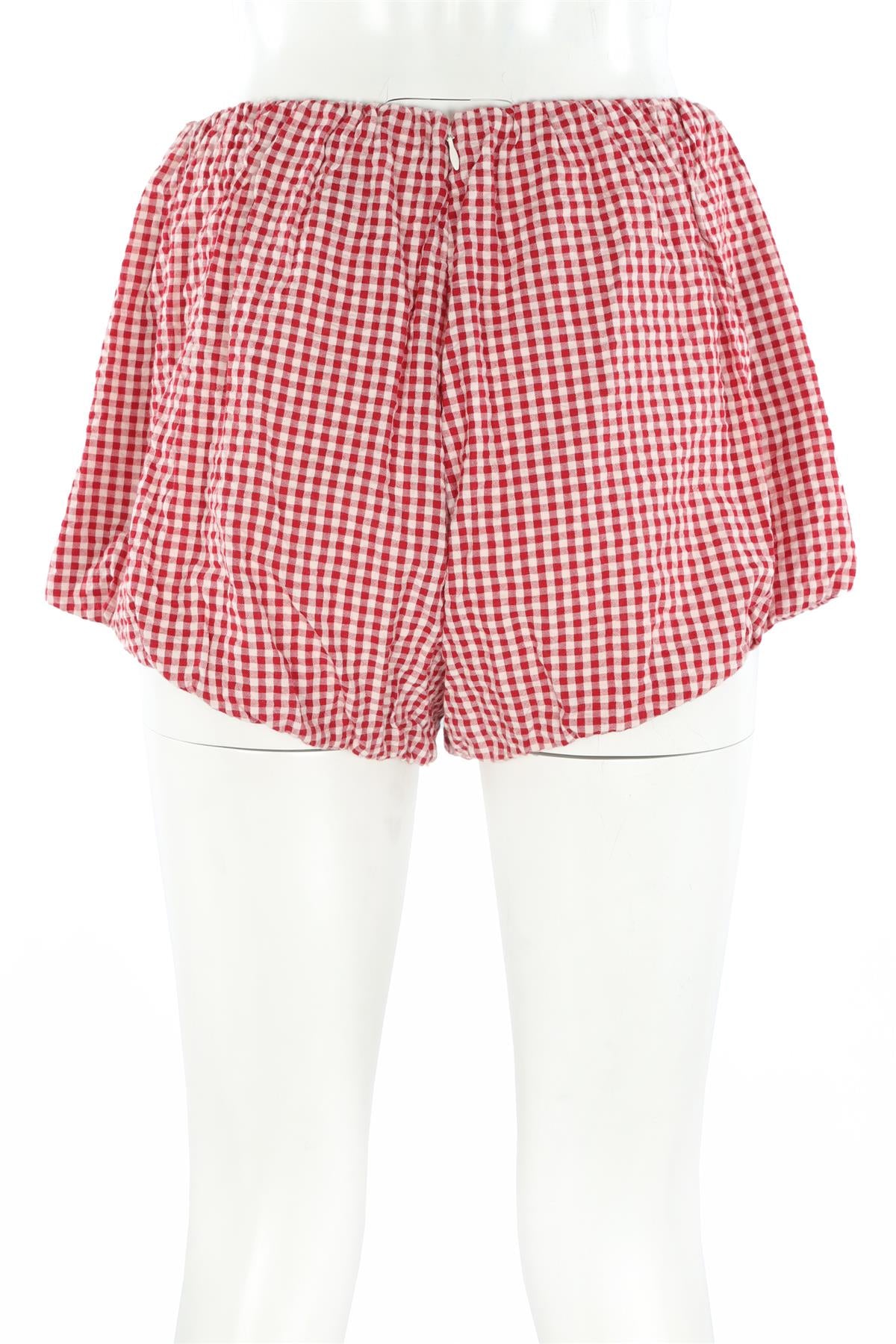 POSSE RED COTTON SHORTS SMALL