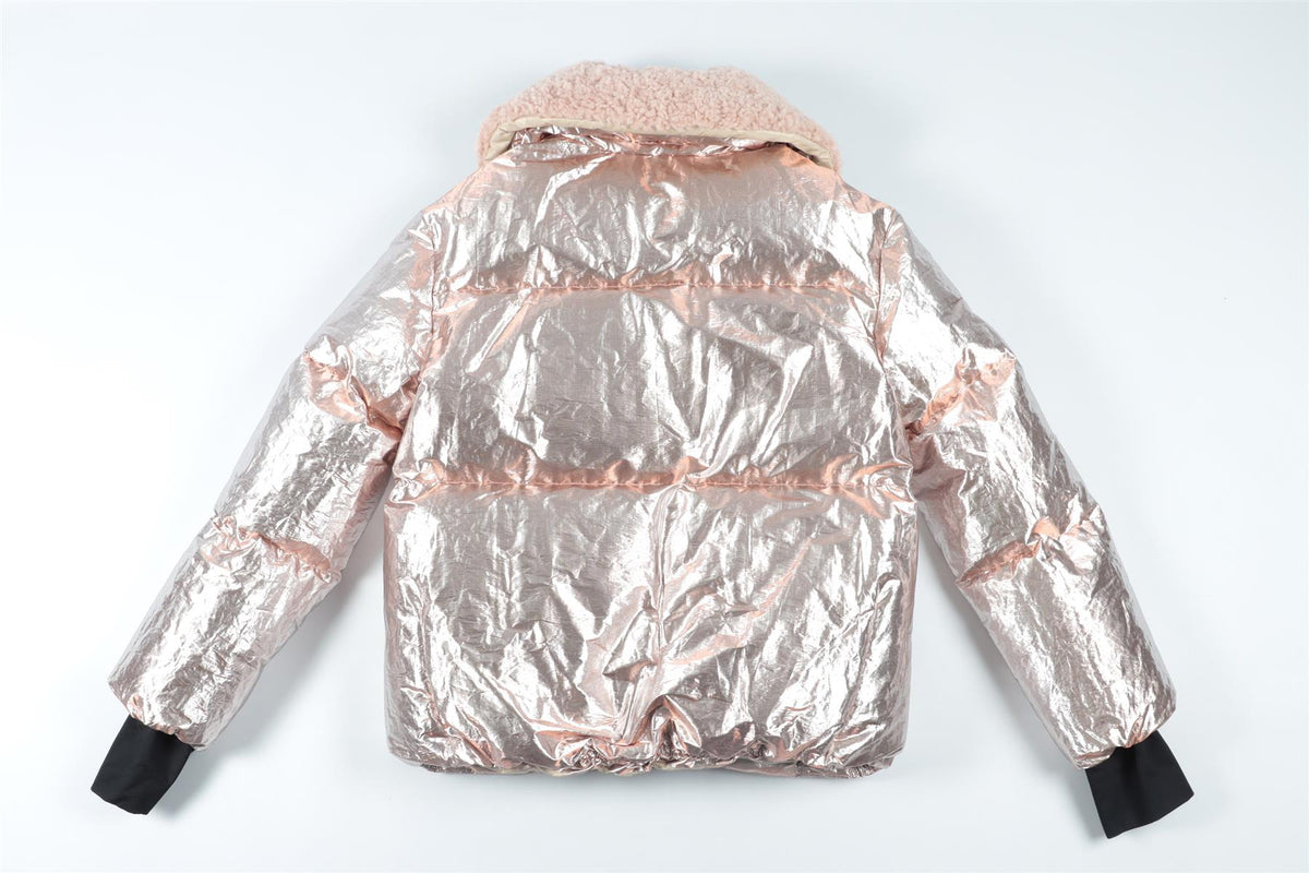 MONCLER PINK KIDS GIRLS PADDED JACKET 12 YEARS