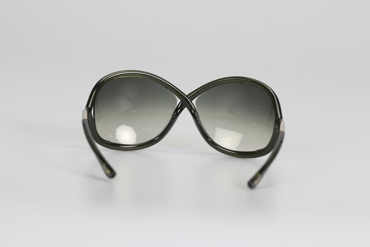 TOM FORD SQUARE FRAME ACETATE SUNGLASSES