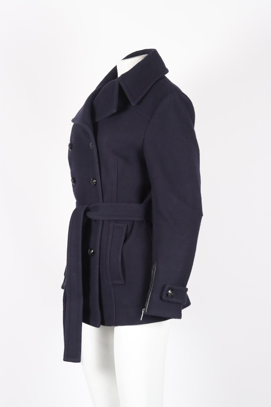 A.L.C. DOUBLE BREASTED WOOL BLEND COAT US 10 UK 14