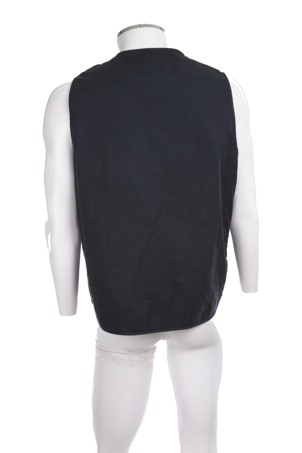 OCTOBRE BLUE MENS COTTON GILET MEDIUM