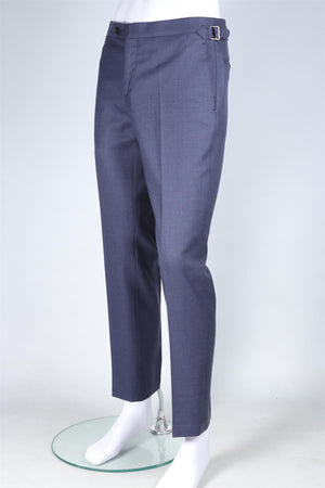 THOM SWEENEY NAVY MEN'S WOOL TWO PIECE SUIT SMALL